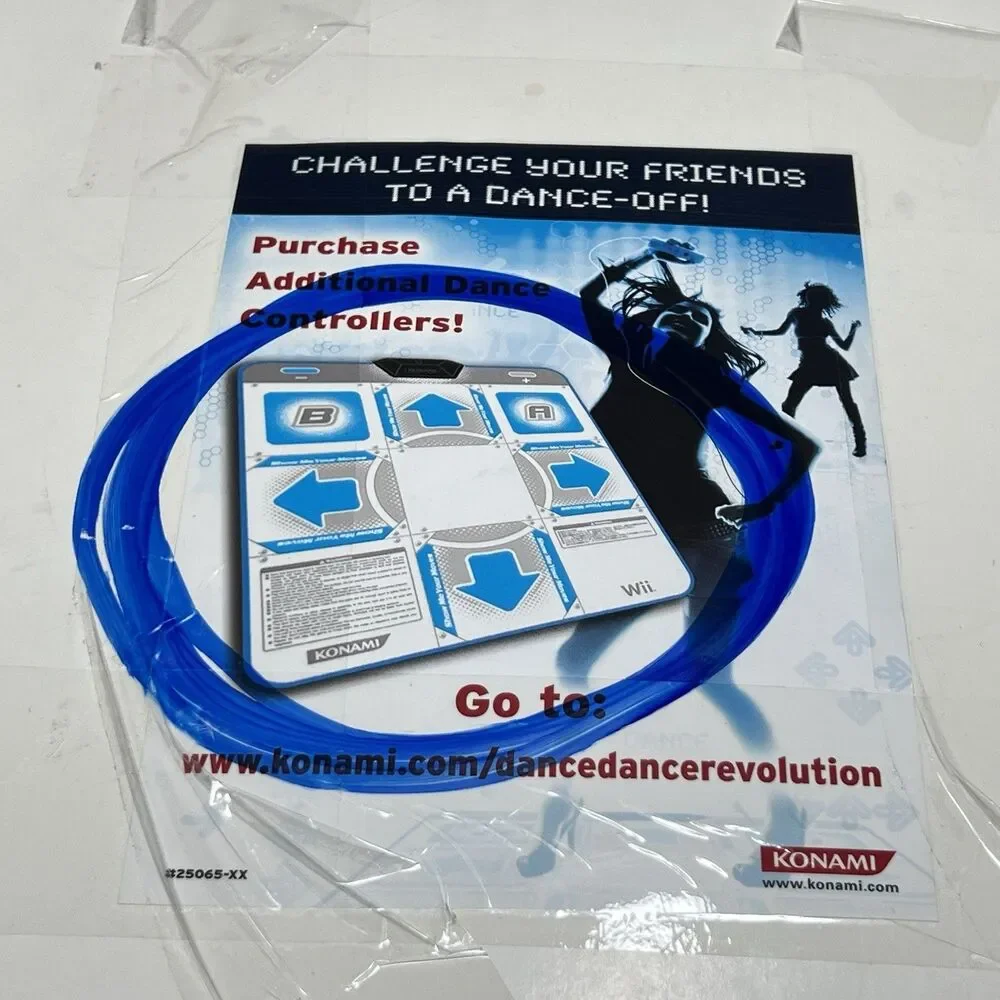 Konami Nintendo Wii/Gamecube DDR Dance Mat/Dance Revolution Pad Only No Game